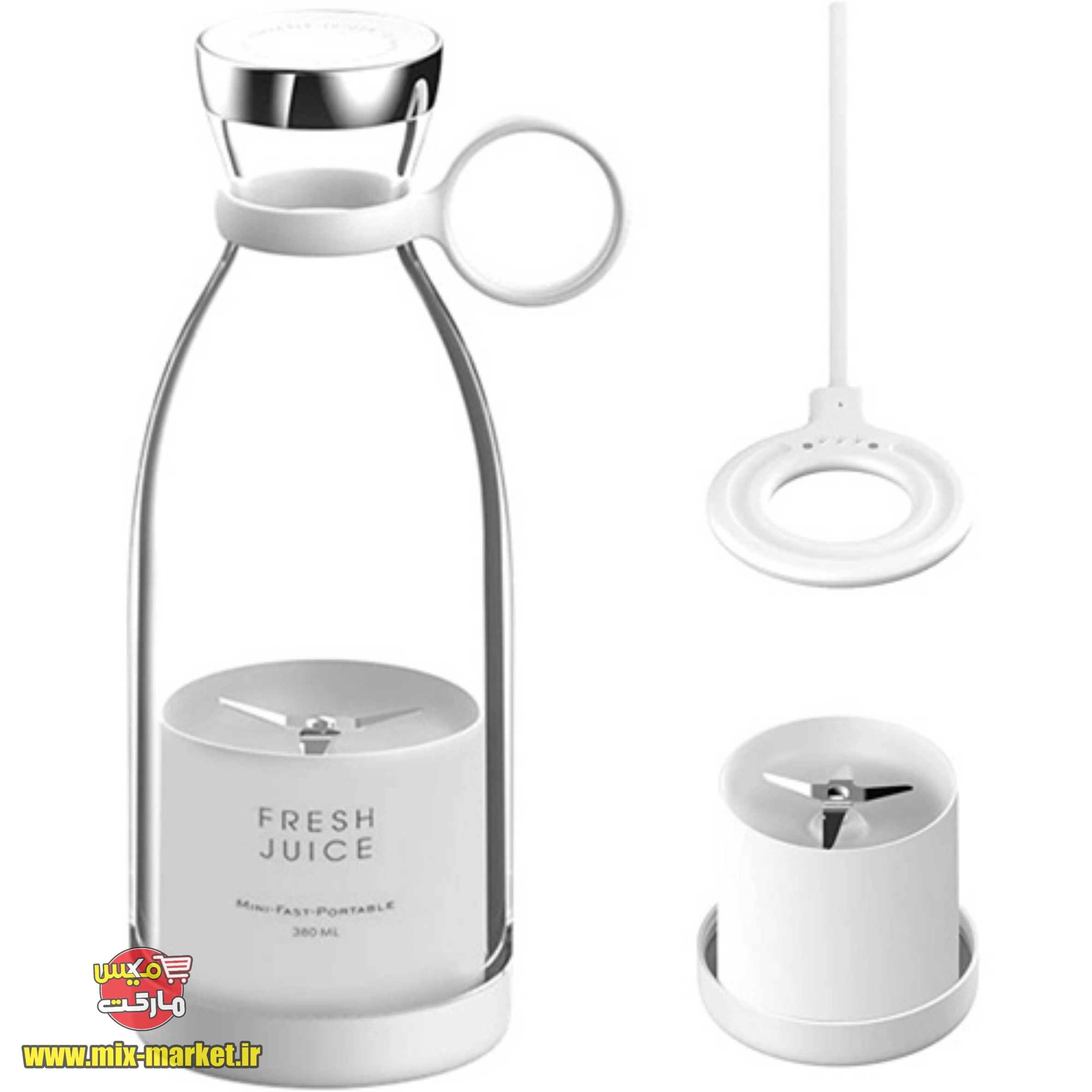 بطری مخلوط کن Fresh Juice Bottle Blender 214B