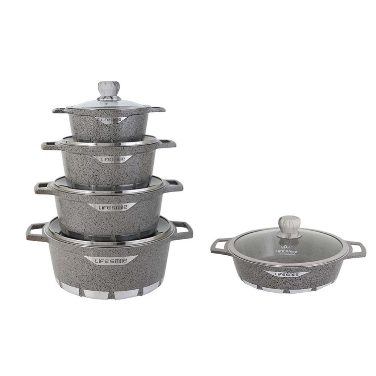 قابلمه لایف اسمایل ده پارچ گرانیت طرح جدید