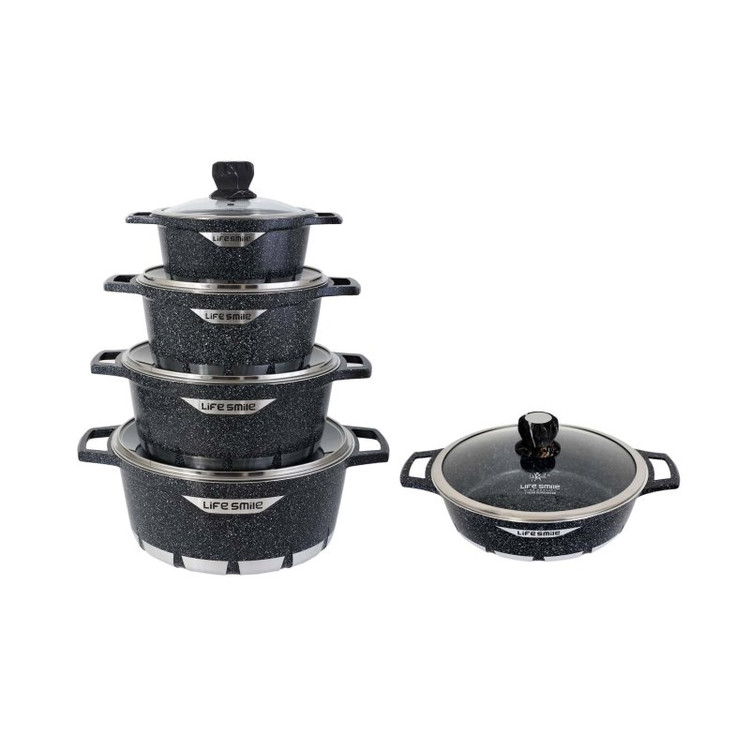 قابلمه لایف اسمایل 33 پارچ گرانیت طرح جدید