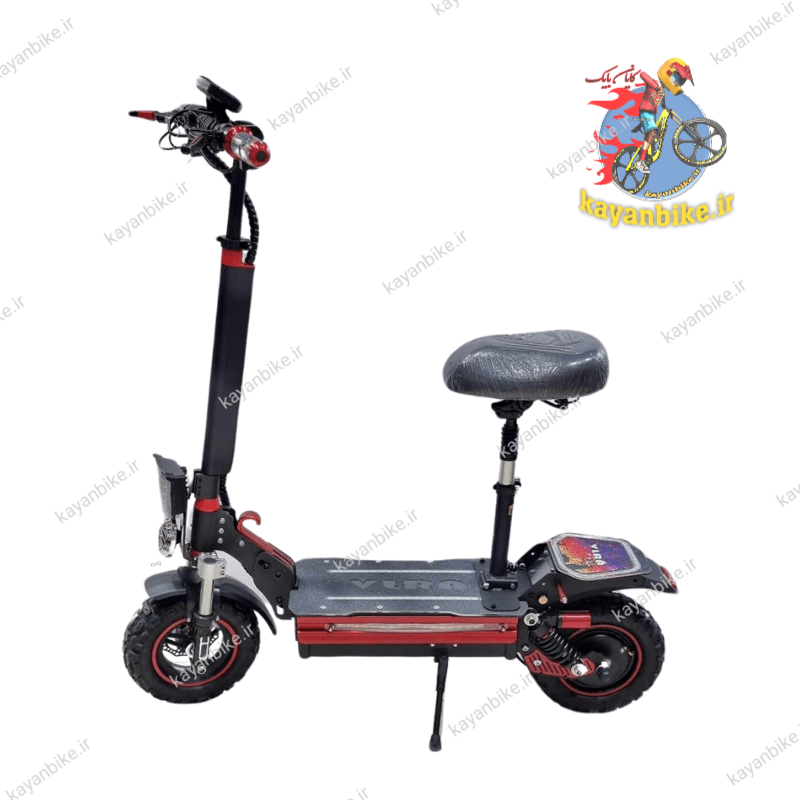 اسکوتر برقی تاشو ولرا مانیتور بزرگ موتور بزرگ کابین نوری 2024 دو نفره