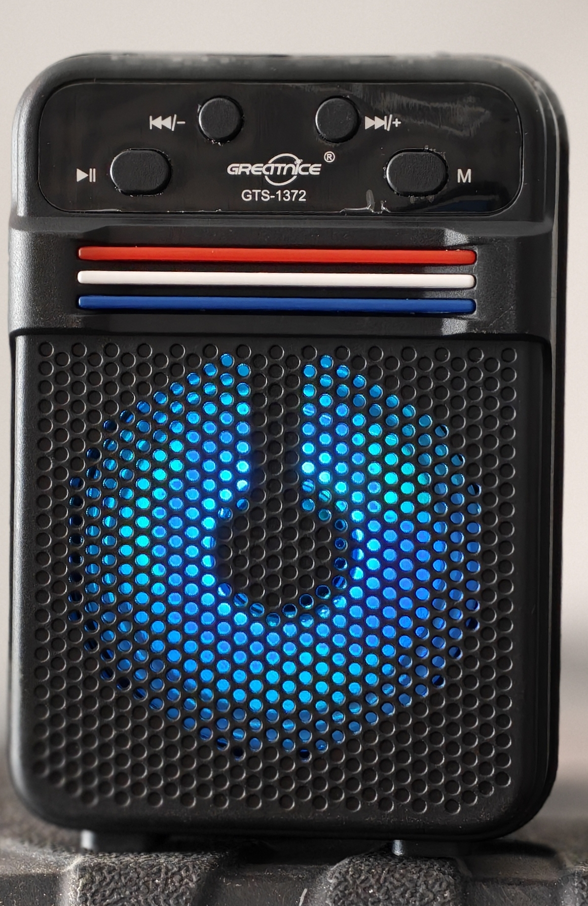 اسپیکر شارژی بلوتوثی، قابلیت پخش از طریق فلش مموری، مدل GTS-1372