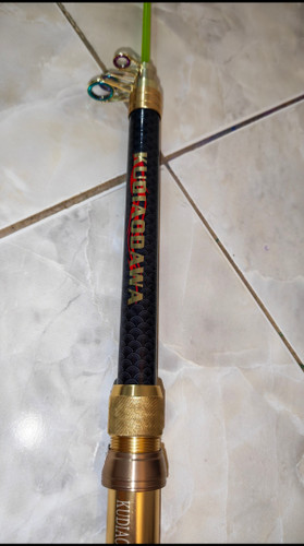 لنسر ماهیگیری فیبر کربن دسته عصایی 3 متری برند KUDIAODAWA