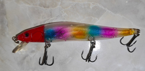 لور ماهیگیری 13 سانتیمتری طعمه مصنوعی ماهی تهاجمی ساچمه دار