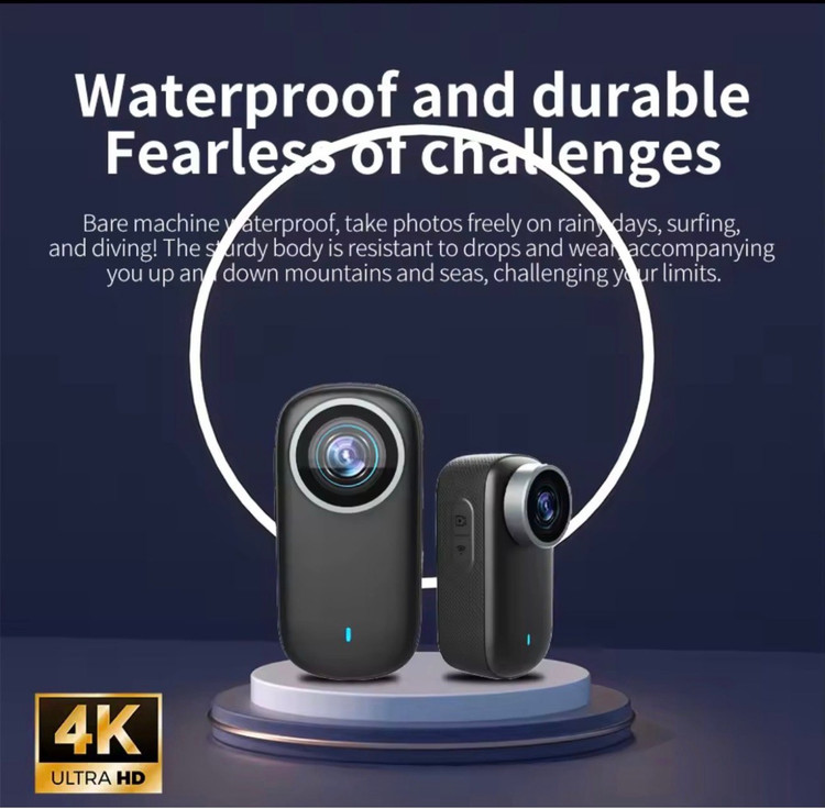 دوربین اکشن Action camera 4K Stabilization با کیس غواصی مدل فول کیت m5