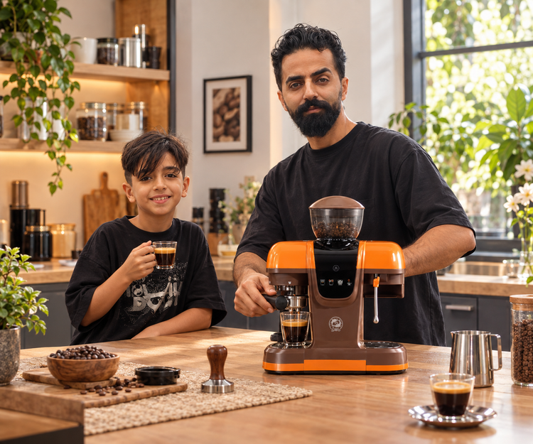 اسپرسو ساز - کافی میکر و آسیاب خانگی اتوماتیک آیکافیلاس مدل ME2603 Icafilas Semi-automatic Coffee Maker ME2603 Icafilas Semi-automatic Coffee Maker
